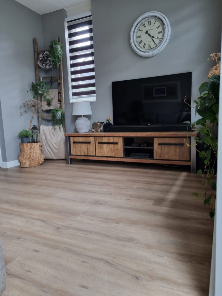 PVC vloer in de woonkamer
